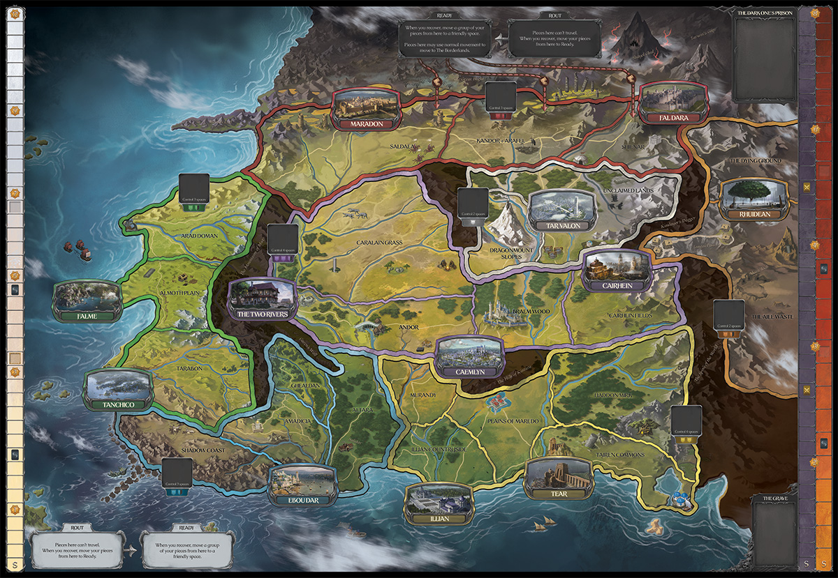 Region control on the Westlands map