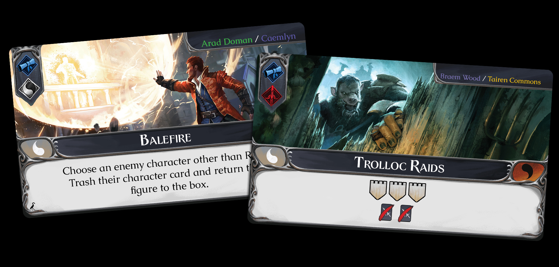 Missions show two skill icons you influence through the Pattern